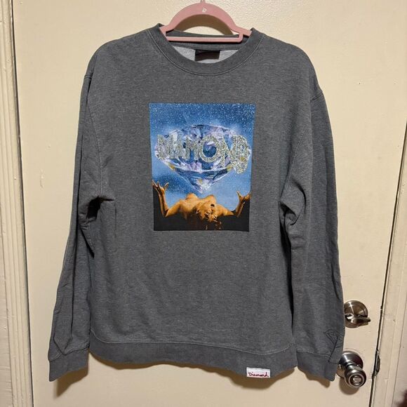 Diamond Naked Sweatshirt size: Large - Picture 1 of 2